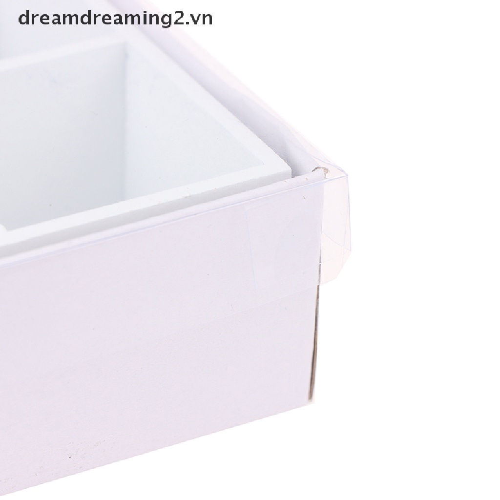 Kệ gỗ mini 16 ngăn đựng đồ dùng nhà búp bê tiện dụng
