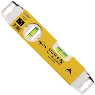 Thước thủy nivo 250mm stabila 02199, 2 bọt thủy, dòng 70t, sản xuất tại đức.