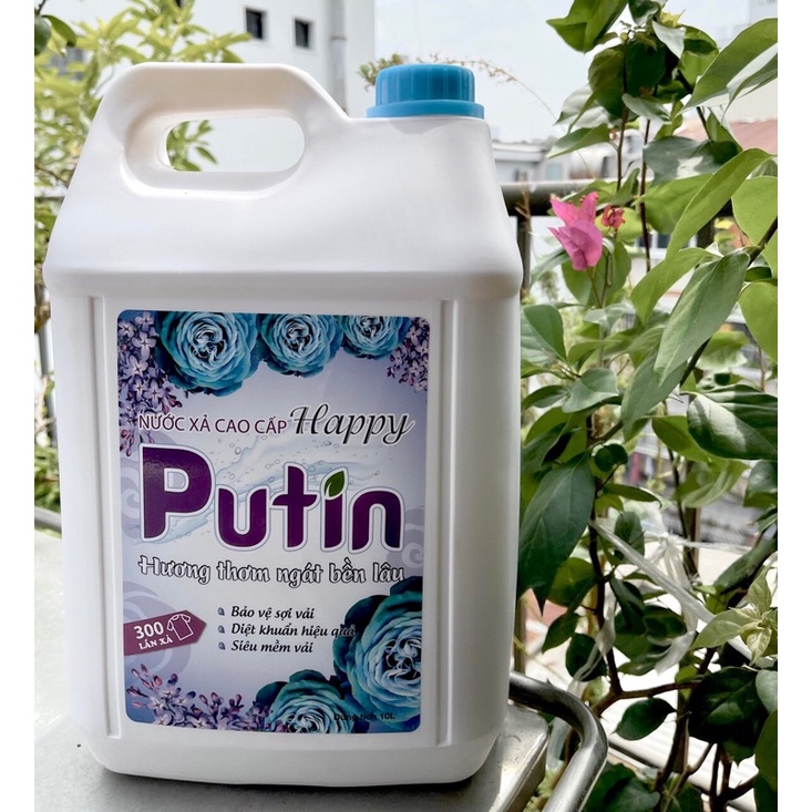 NƯỚC GIẶT & XẢ VẢI CAO CẤP PUTIN 10L