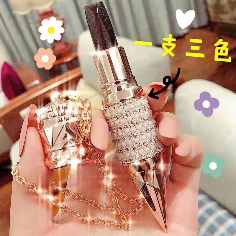 Son môi chất lì lâu trôi mềm mại 3 màu nội địa trung | BigBuy360 - bigbuy360.vn