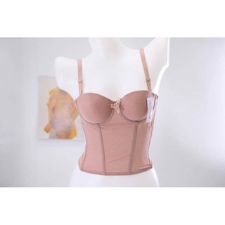 Áo lót dạng croptop cúp ngang - Sis341