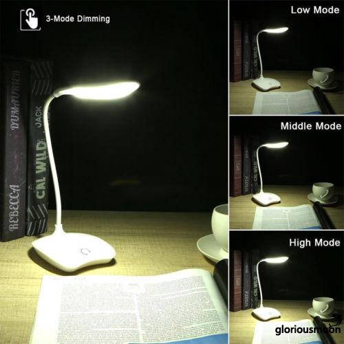 Đèn LED để bàn cảm ứng thông minh 3 chế độ sáng tiện dụng