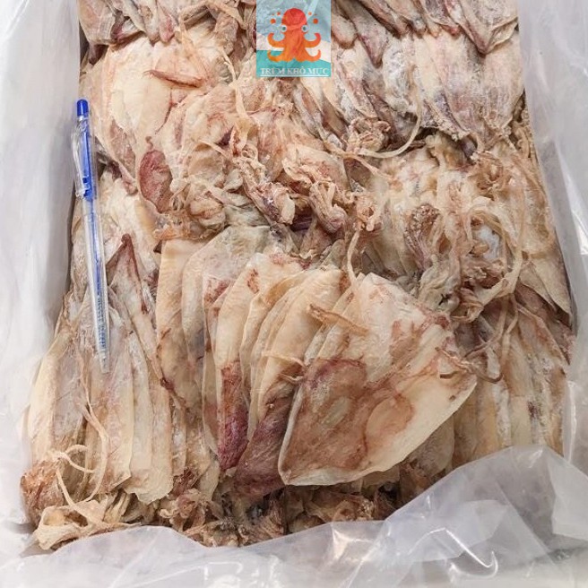 1KG KHÔ MỰC NGON - CÀ MAU ( SIZE 80 - 90 CON)