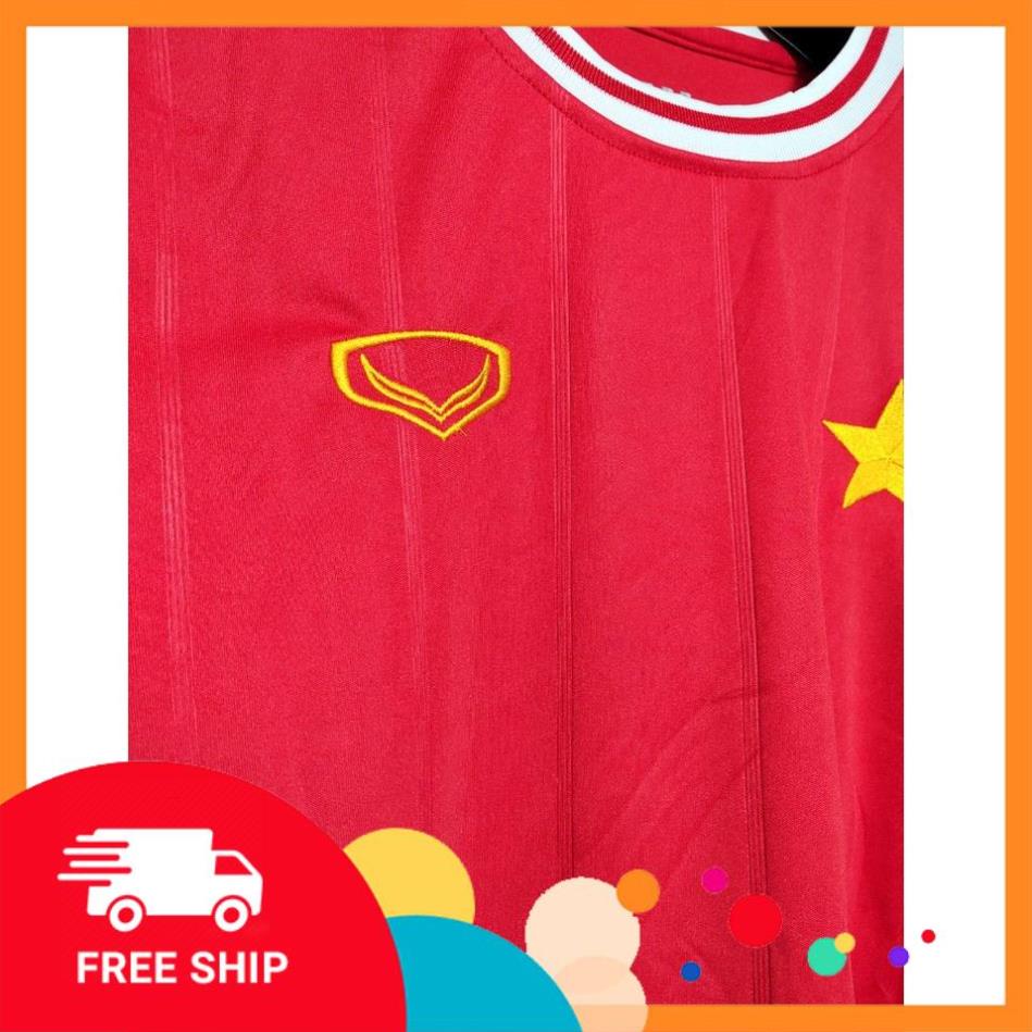 Bộ Quần Áo bóng đá ĐT VIỆT NAM  23/24 - Hàng Thun Thái - Logo Thêu