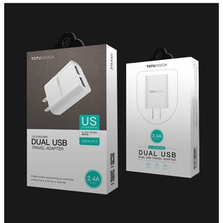 Củ Sạc 2 cổng USB 2.4A hãng TOTU Design