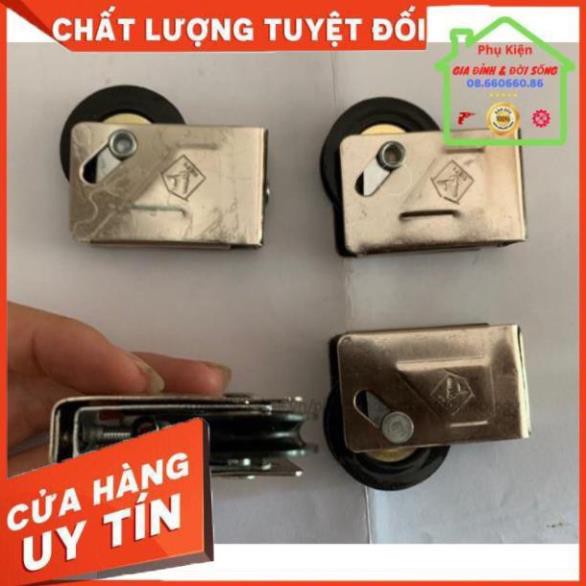 [ XẢ KHO ] Bánh xe lùa cửa nhôm [ BH 12T ]