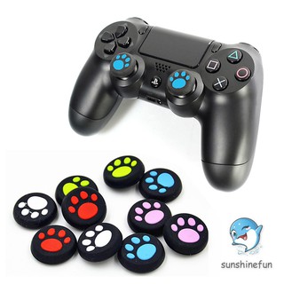 Bộ 2 nắp đậy cần gạt tay cầm chơi game PS3/PS4/Xbox One/360 hình móng mèo