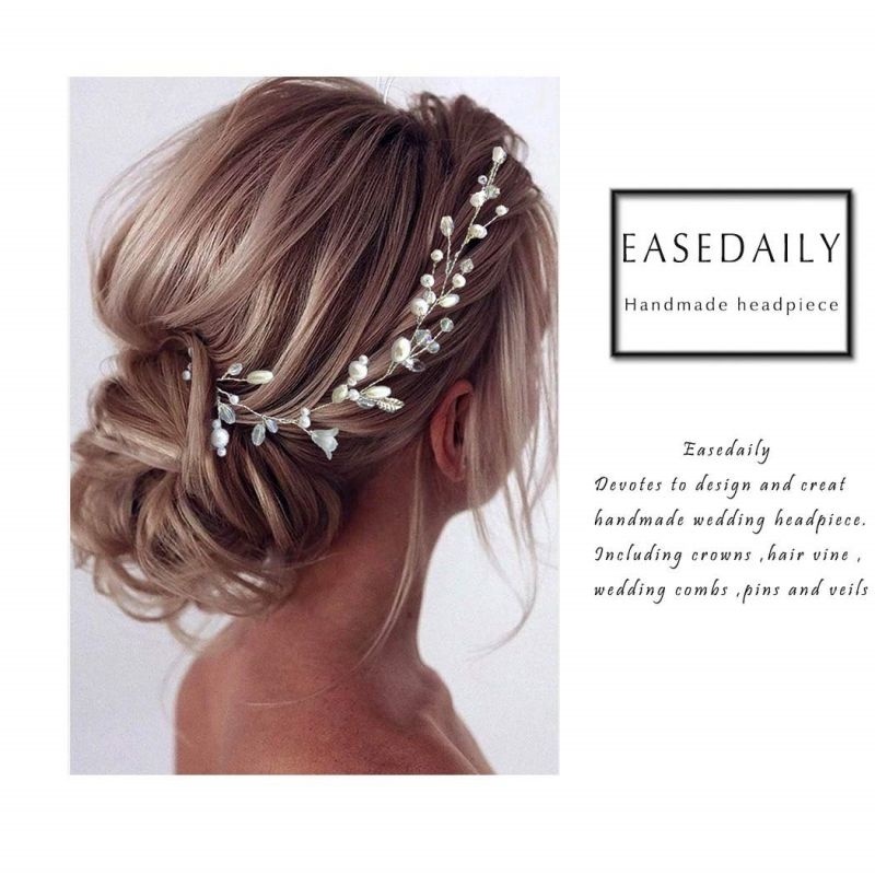 Băng Đô Đính Đá Ngọc Trai Nhân Tạo Phong Cách Cổ Điển