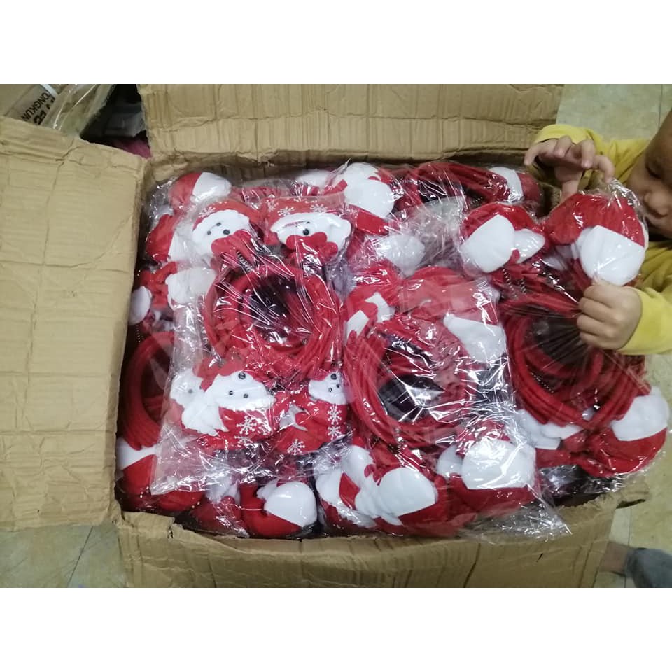 NOEL - Bờm tóc noel lò xo - SP00615