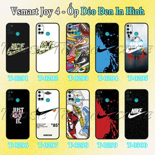 Ốp lưng Vsmart Joy 4 - Ốp dẻo đen in hình thể thao