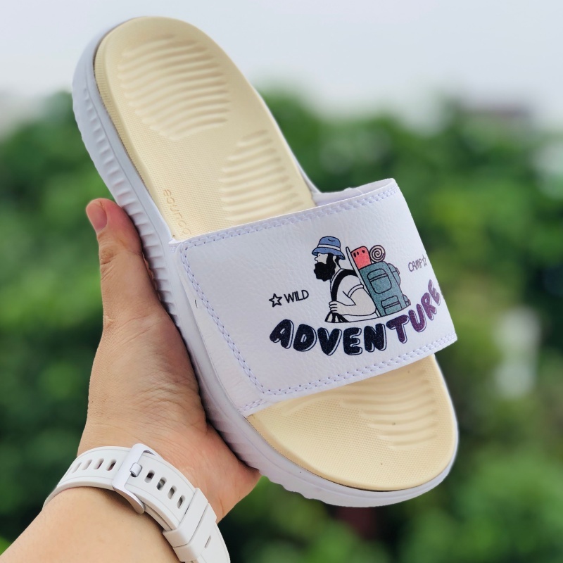 Dép Alphabounce adidas ❤️FREESHIP + FullBox❤️ quai ngang nam nữ Balô adventure chất xịn VNXK 1-1, vàng