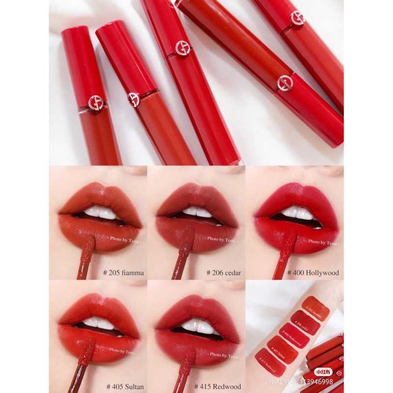 Son kem Giorgio Armani Lip Maestro màu cực đẹp Full