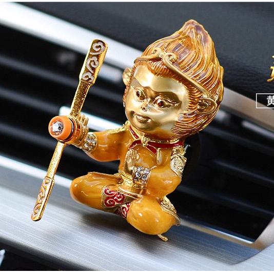 Quạt Sáp Thơm Ô Tô Hình Tôn Ngộ Không – Có Tặng Kèm Sáp Thơm