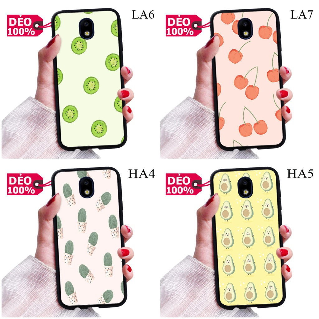Ốp Lưng Samsung Đủ Dòng Dẻo Họa Tiết Hoa Quả cho J6/J6 Plus/J7/J7 2016/J7 2017/J7 Prime/J7 Pro/J7 Pl