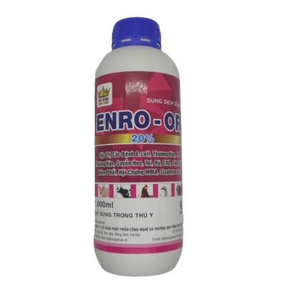 ENRO – OR Đặc trị tiêu chảy, phân trắng, phân xanh.