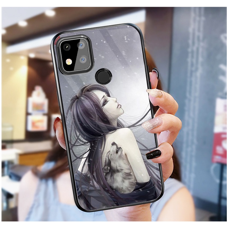 Ốp Lưng XIAOMI Redmi 9C, REDMI 10A Ốp kính bóng cao cấp mới nhất