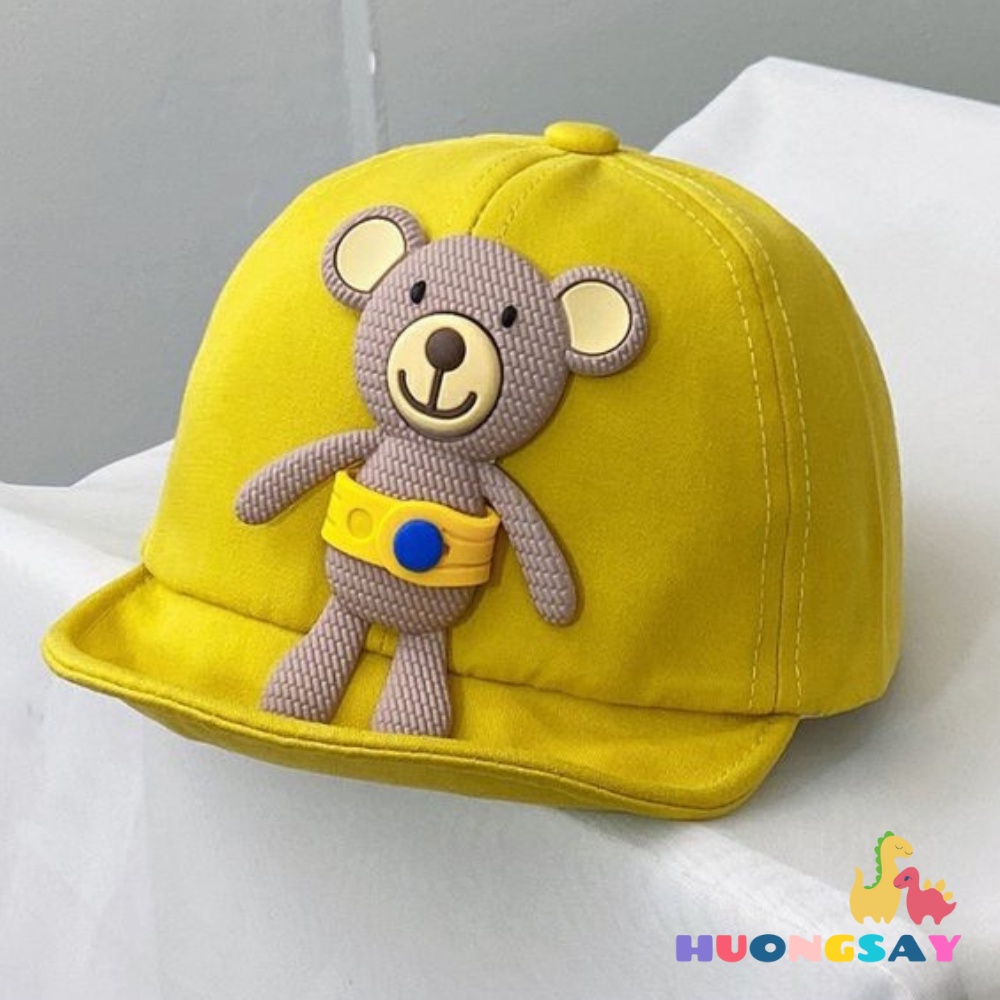 MŨ GẤU TEDDY CHO BÉ TRAI BÉ GÁI ĐI HỌC ĐI CHƠI