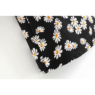 (ORDER) Váy hai dây hoa cúc body
