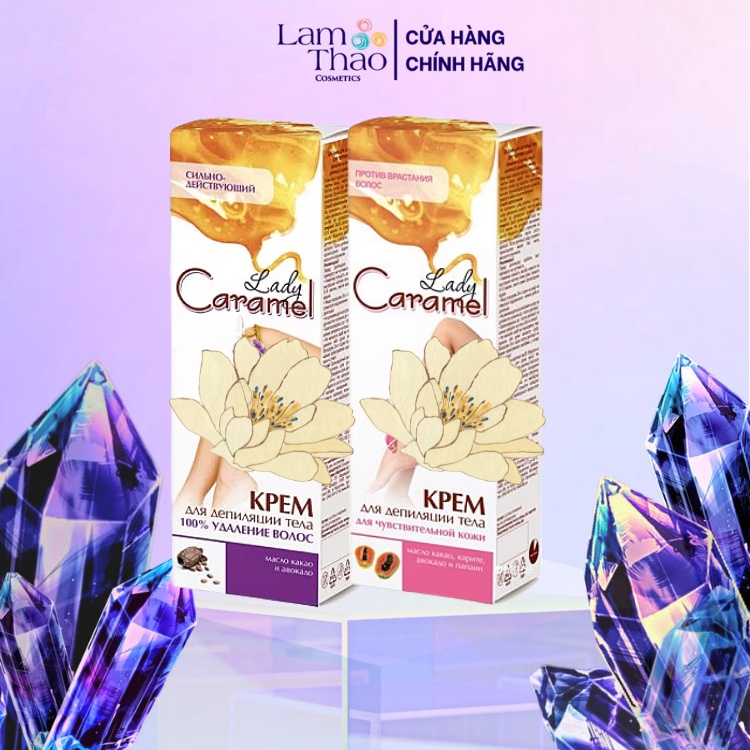 Kem Tẩy Lông Lady Caramel 100ml