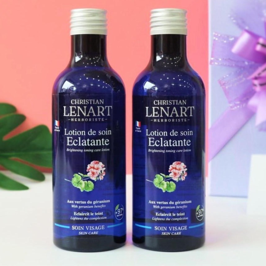 [Chính Hãng] Nước Hoa Hồng Hoa Phong Lữ Và Cúc Vạn Thọ - Christian Lenart Lotion De Soin Eclatante 200ml