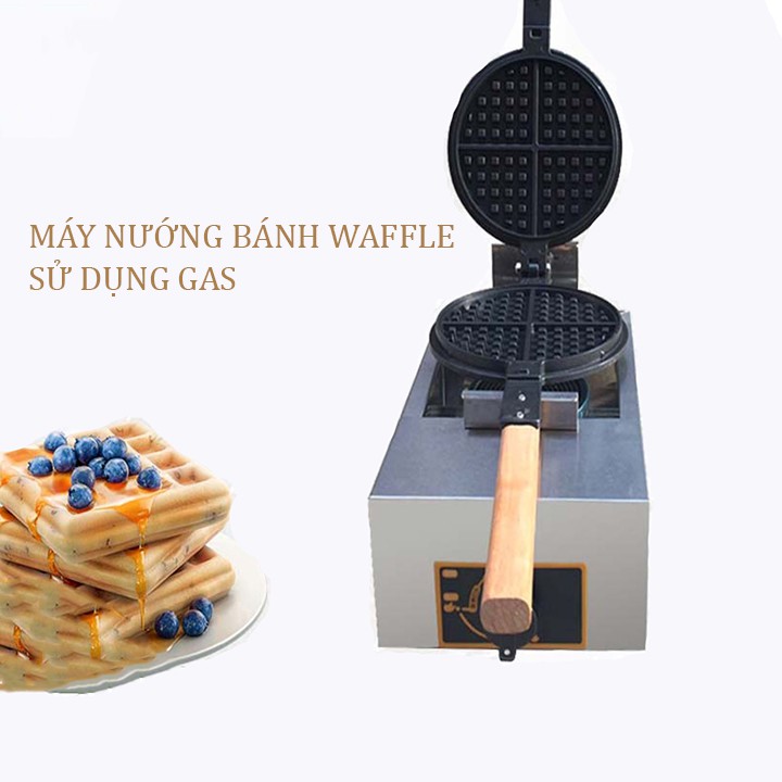 [Mã ELHADEV giảm 4% đơn 300K] Máy Làm Bánh Waffle Công Nghiệp sử dụng Gas