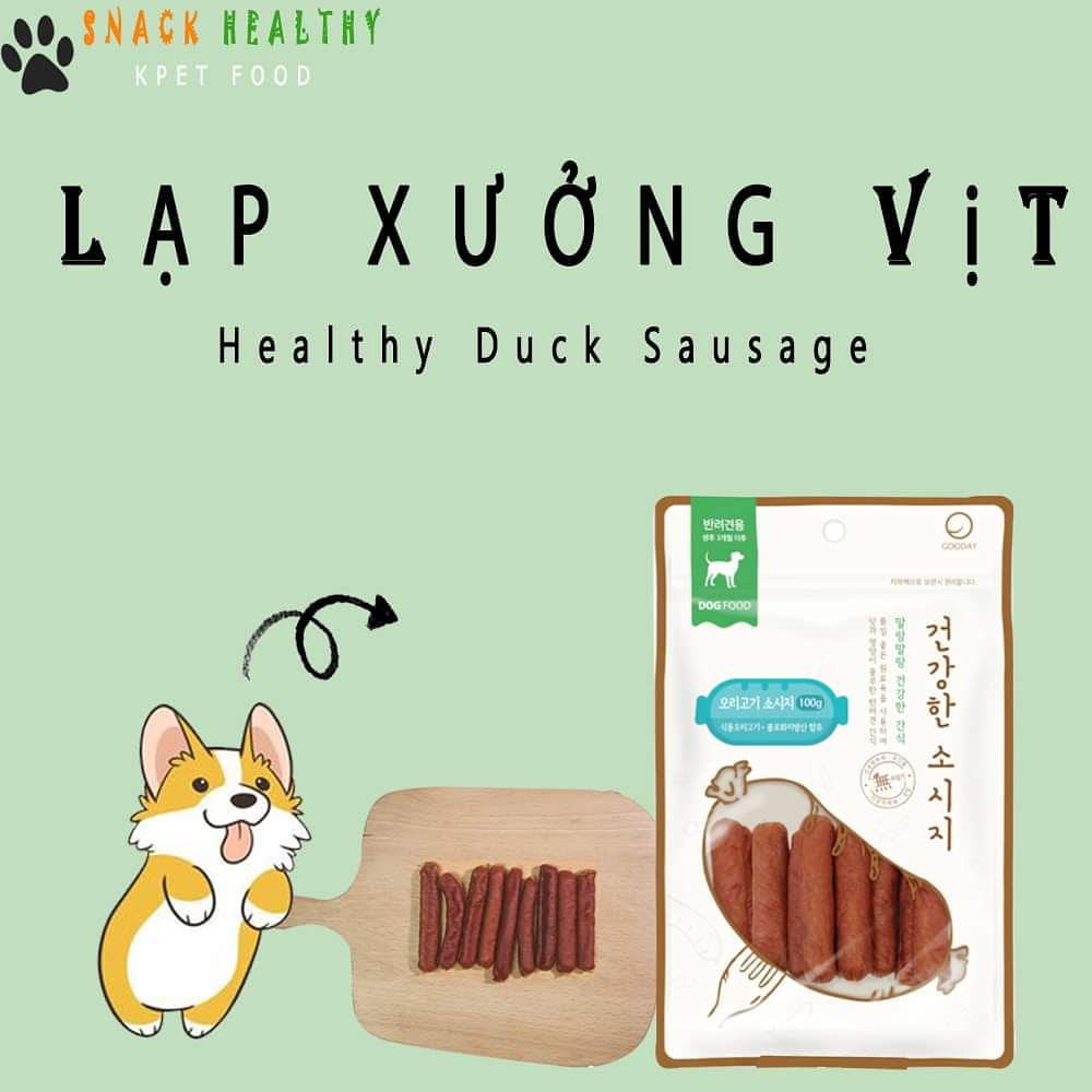 Lạp Xưởng Cho Chó 300gr NHẬP KHẨU HÀN QUỐC - TỐT CHO SỨC KHỎE