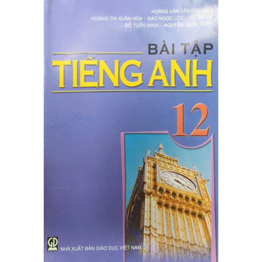 Sách - Bài Tập Tiếng Anh Lớp 12 kèm 1 bút chì