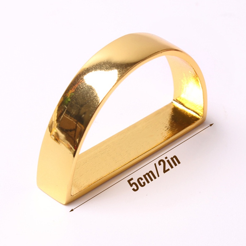 Set 1 / 6 Vòng Kẹp Khăn Ăn Trang Trí Bàn Ăn Gia Đình