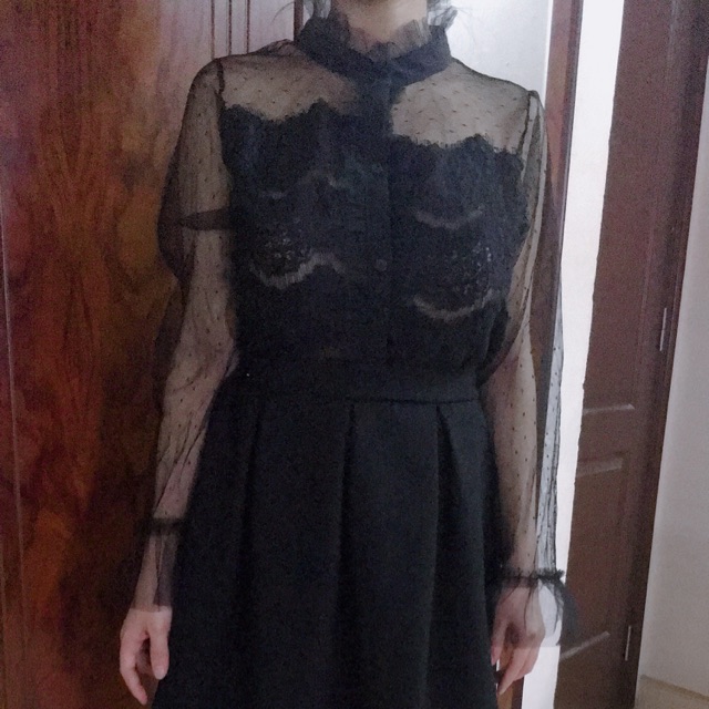 Áo ren lưới