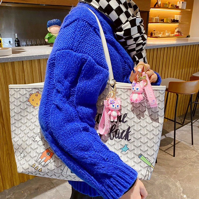 Móc khoá Cáo &amp; gấu hoạt hình dùng treo móc khoá , quà tặng