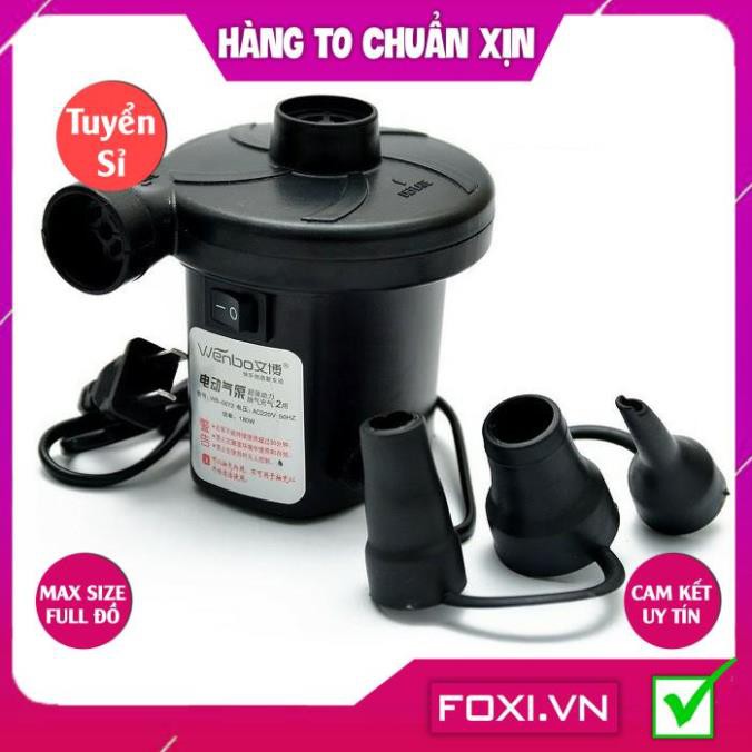 Bơm Điện 2 Chiều Chuyên Dụng-Hút Chân Không-Bơm Bể Bơi-Phao Bơi-Nhà Hơi-Đệm Hơi-Chất liệu nhựa cao cấp chịu va đập tốt