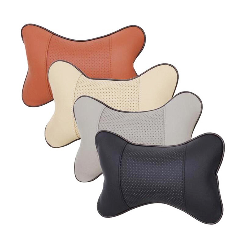 Bộ 2 gối da pu hỗ trợ cổ khi đi du lịch