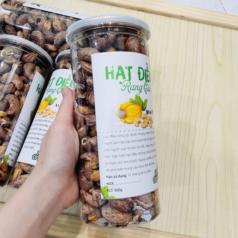 Hạt Điều Rang Muối Minh An Farm 500gr