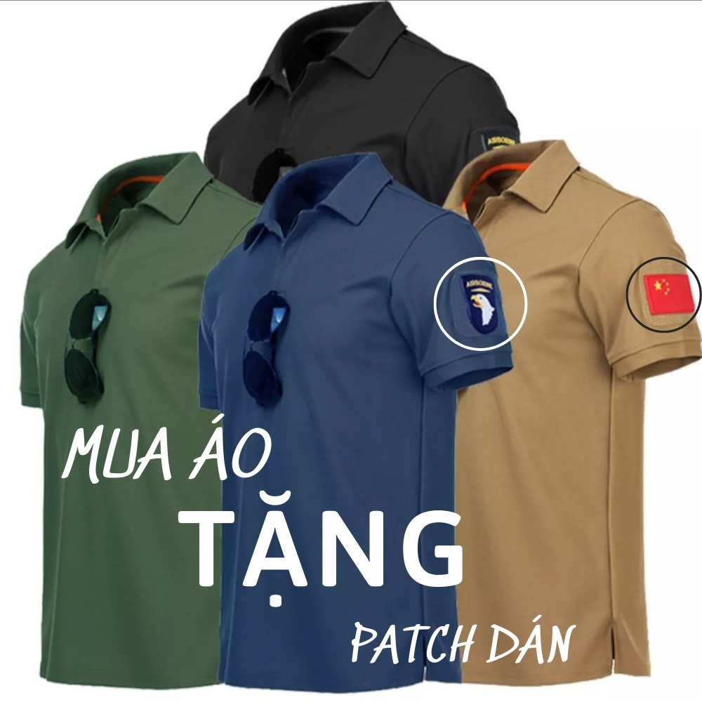 Áo Phông Chiến Thuật, Áo Polo Nam Kiểu Dáng Tactical