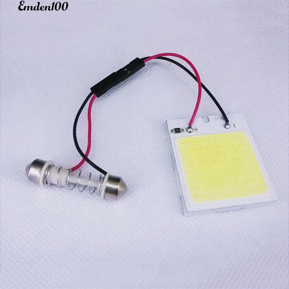 Bảng đèn LED trợ sáng 48 SMD COB T10 4W 12V cho xe hơi