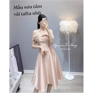 vải tafta nhũ chất đẹp có sẵn Vân Anh shop