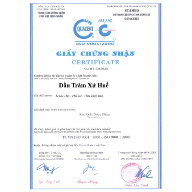 Bán sỉ 10 chai tinh dầu tràm HUẾ ( chai dẹt) 100ml