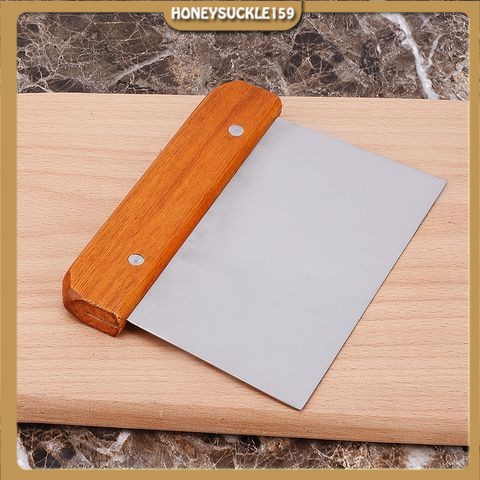 Dao cắt bột inox cán gỗ