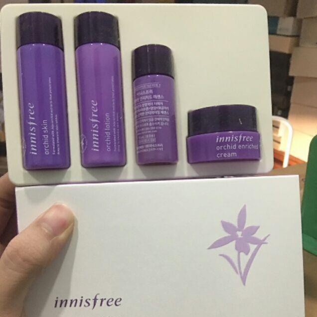 Set innisfree hoa lan mini kit orchid