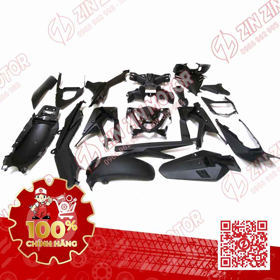 Dàn Áo Nhựa Nhám Winner V1, RS150 V1 V2 Chính Hãng Honda - ZINZINMOTOR