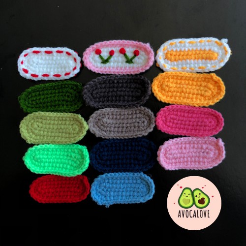 Kẹp Tóc Len Handmade - Nhận Làm Theo Yêu Cầu