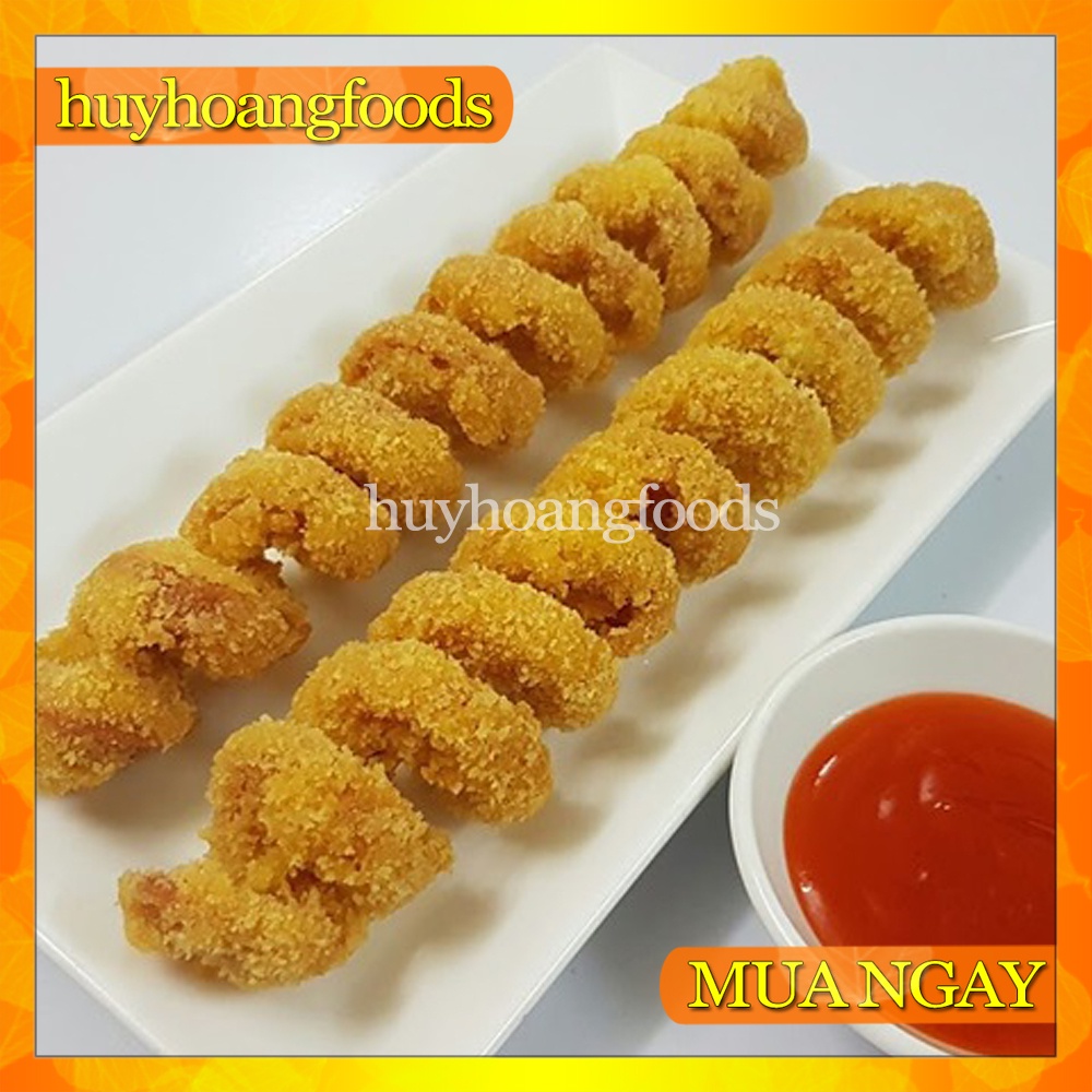 Xúc Xích Lốc Xoáy Tẩm Bột Gói 500gr [Giao Hỏa Tốc Biên Hòa]