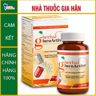 Herbal GlucoActive hỗ trợ cải thiện & giảm nguy cơ biến chứng bệnh tiểu đường Gia Hân