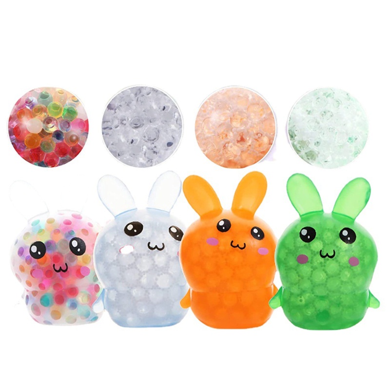 Đồ Chơi Bóp Tay Co Giãn Hình Trái Nho Thỏ Phục Sinh Dành Cho Trẻ Em