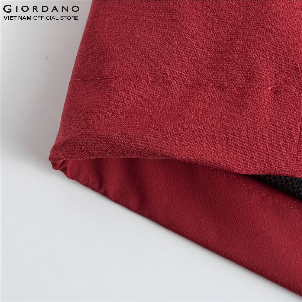 Áo Khoác Dù Nam Giordano Màu Đỏ 0107961824