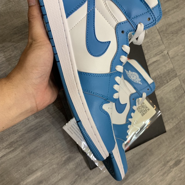 ẢNH THẬT | Giày Thể Thao Air Jordan 1 màu xanh dương
