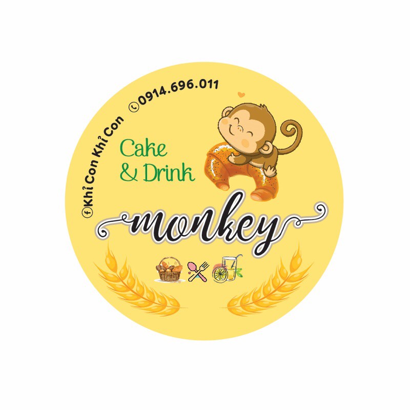 Combo 500 tem thường 4cm theo yêu cầu