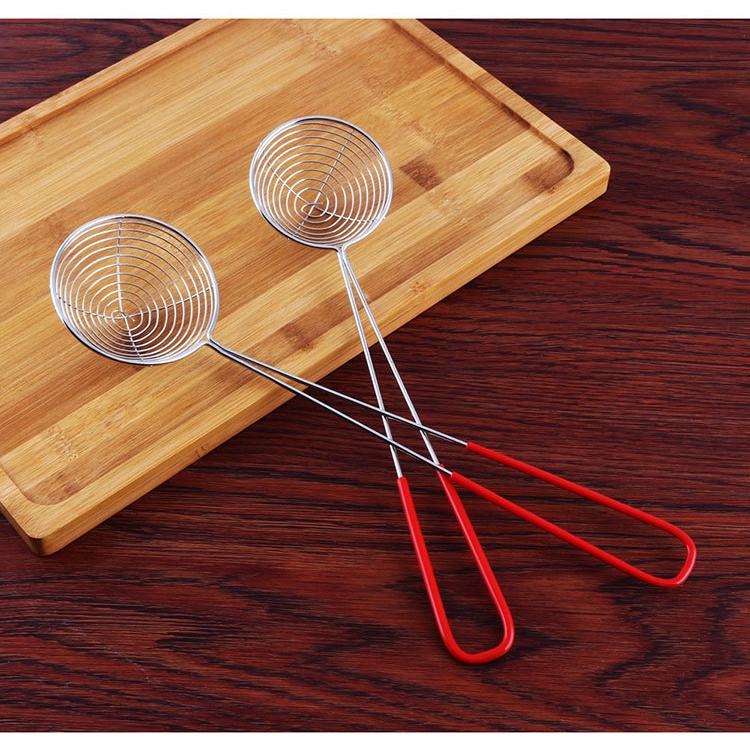 Vợt múc topping trân châu inox -  Vợt lưới vớt đồ - Thiết bị máy móc pha chế