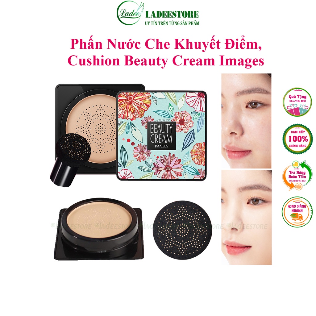 Phấn Nước Che Khuyết Điểm, Cushion Che Khuyết Điểm Và Dưỡng Da Beauty Cream