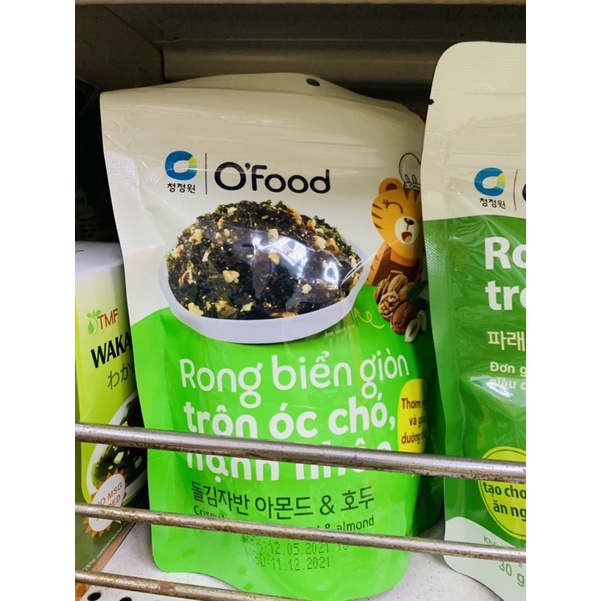 Rong biển trộn gia vị/ khô gà O'Food 30g(BC)